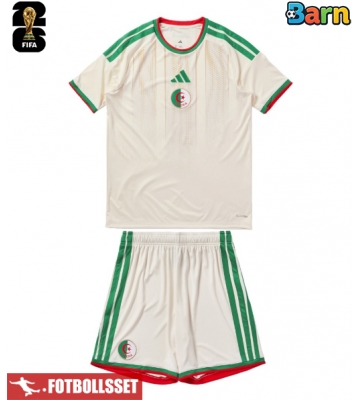 Algeriet Hemmatröja Barn VM 2026 Kortärmad (+ Korta byxor)